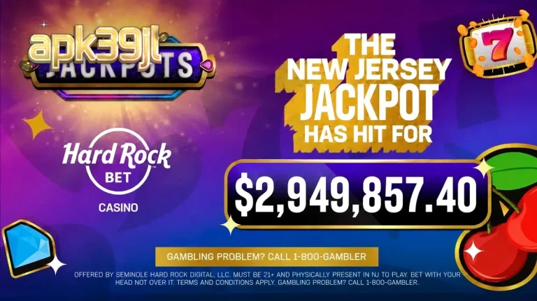 Layar permainan slot digital dengan tema jackpot yang menarik
